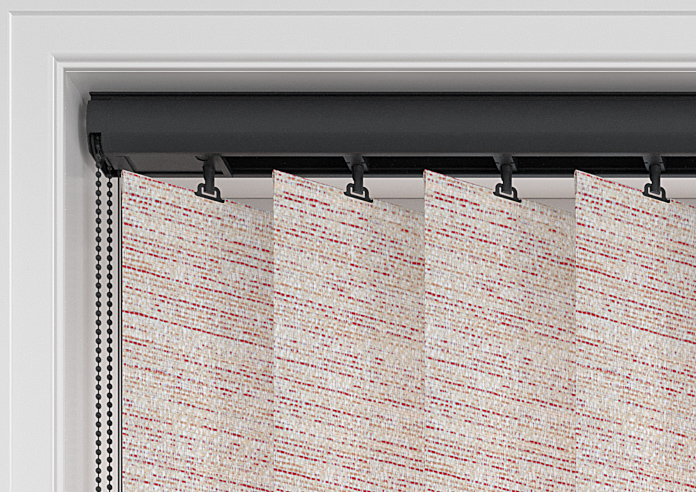 Cassandra, Torch Red - Vertical Blind - Image 11